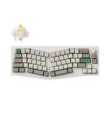Keychron Q8 Max Alice – Ergonomic Mechanical Keyboard with VIA
