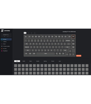 Lemokey P1 Pro: Premium 75% Gaming Keyboard with RGB & Aluminum Case
