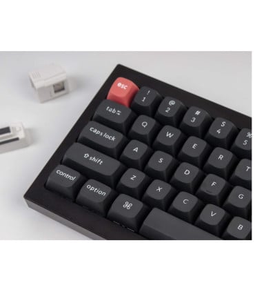 PBT keycaps in Swiss layout ISO-CH with 141 keys in Cherry profile