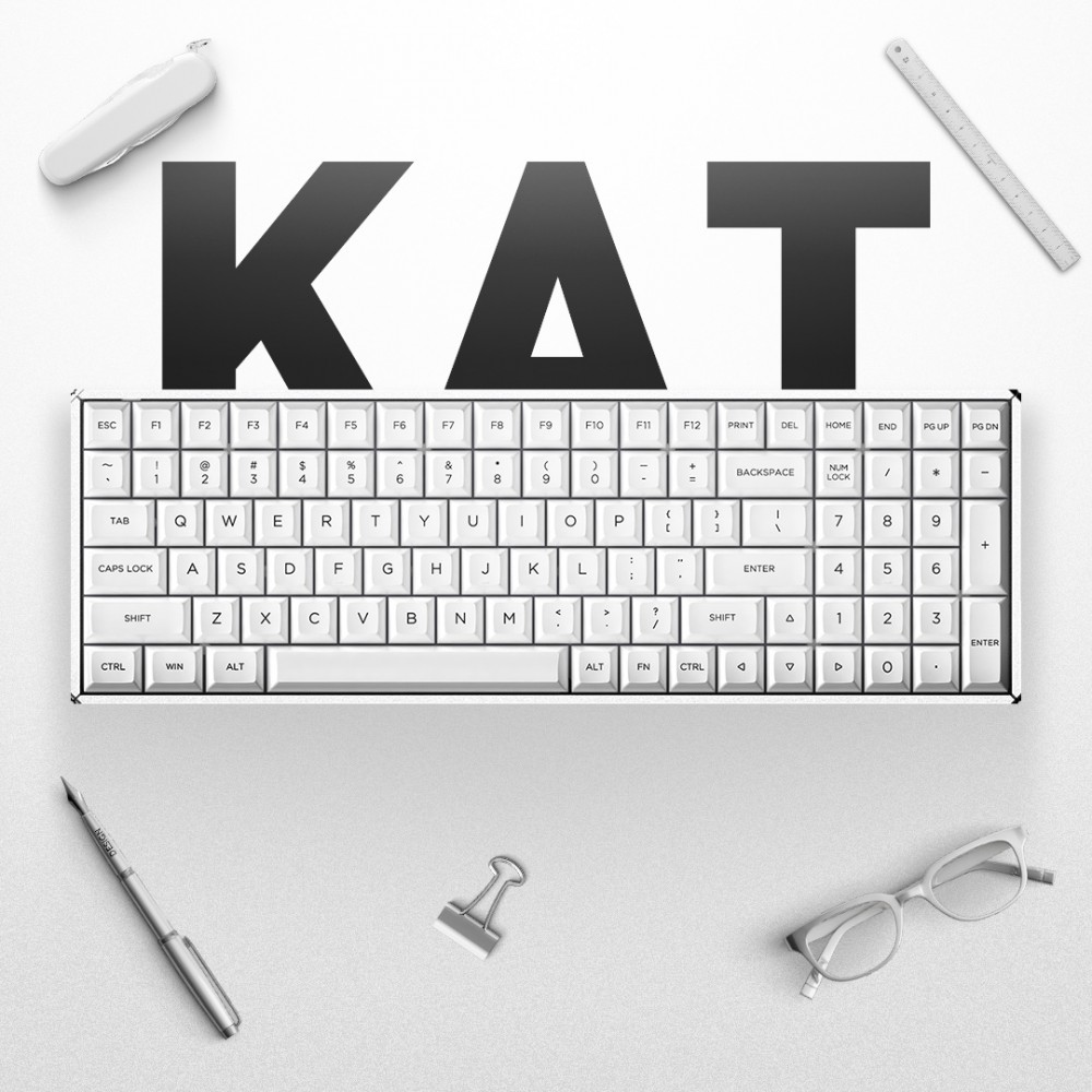 IQUNIX F96 KAT sans fil RVB Cherry MX Bleu