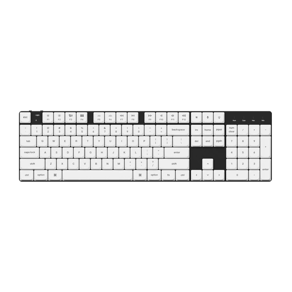 Keychron Low Profile Keycaps ISO-CH – Disposition suisse pour votre clavier
