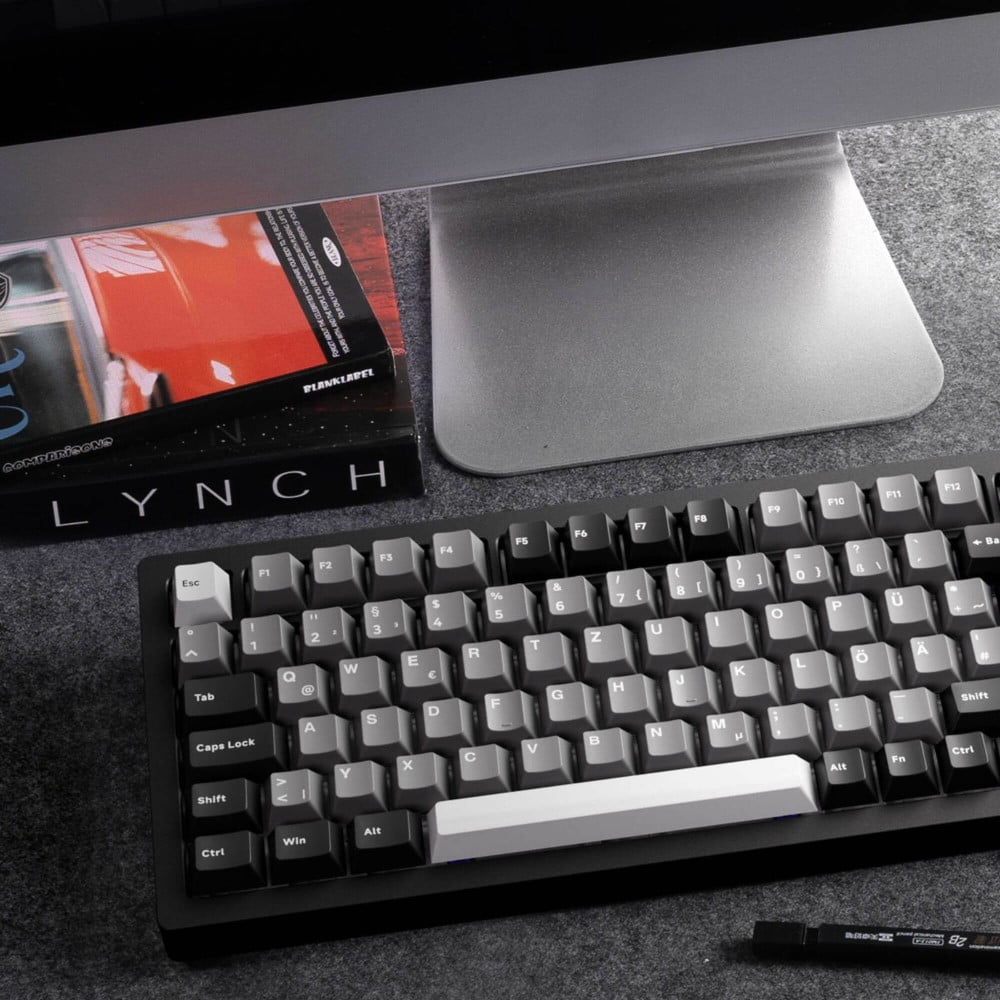 Akko MonsGeek M1 V5 VIA Black & Silver ISO – Premium Gaming Keyboard
