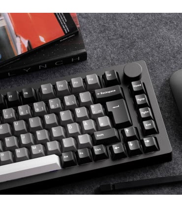 Akko MonsGeek M1 V5 VIA Black & Silver ISO – Premium Gaming Keyboard