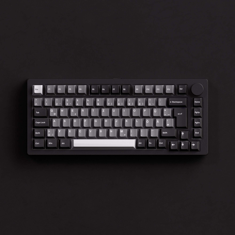 Akko MonsGeek M1 V5 VIA Black & Silver ISO – Premium Gaming Keyboard