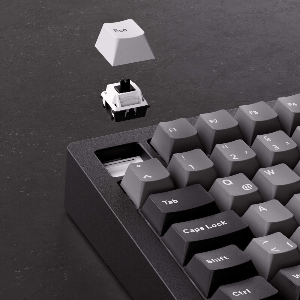 Akko MonsGeek M1 V5 VIA Black & Silver ISO – Premium Gaming Keyboard