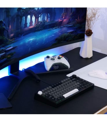 Akko MonsGeek M1 V5 VIA Black & Silver ISO – Premium Gaming Keyboard