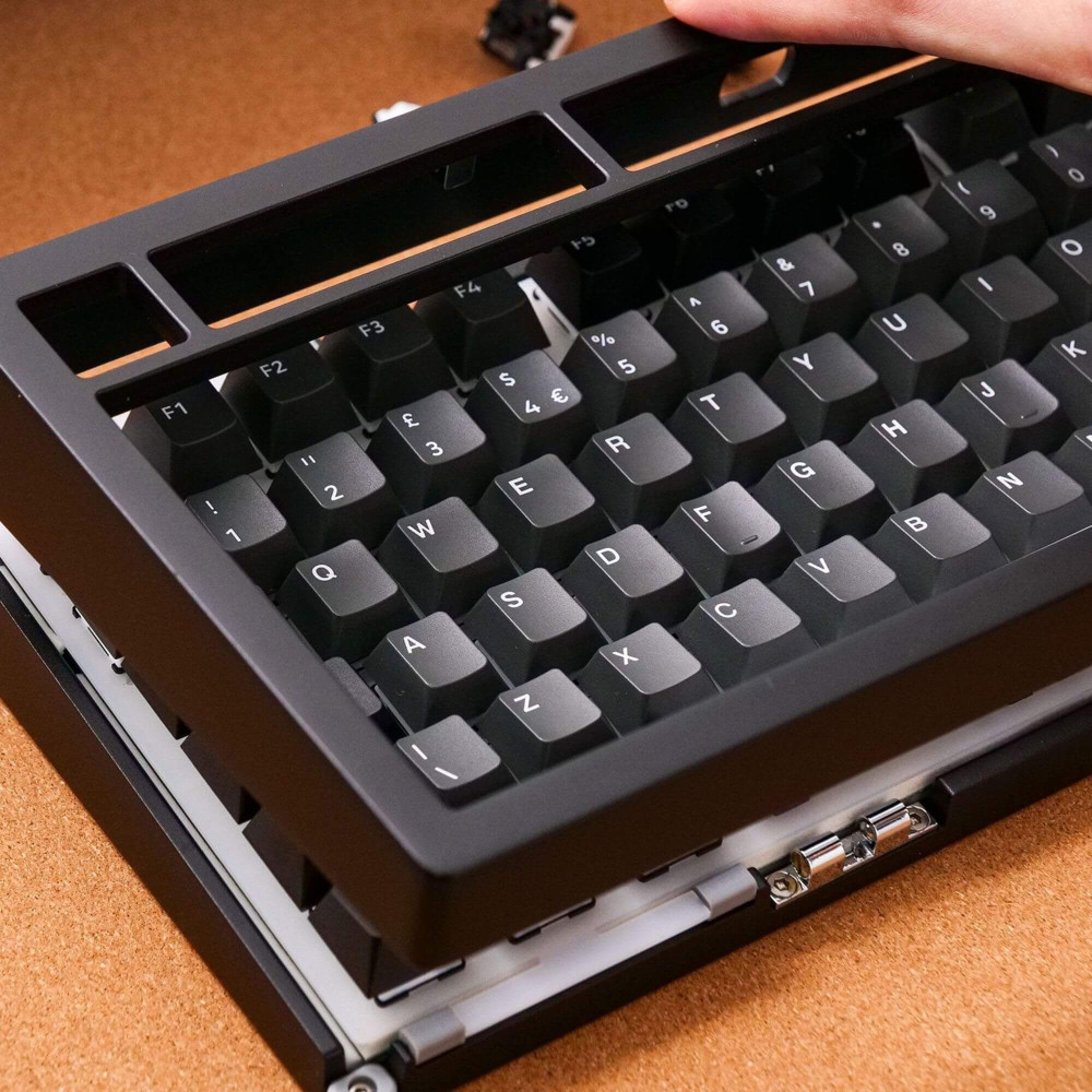 Akko MonsGeek M1 V5 VIA Noir & Argent ISO – Clavier de jeu haut de gamme