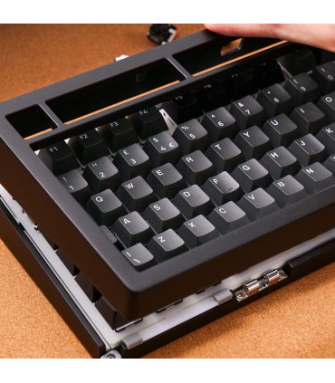 Akko MonsGeek M1 V5 VIA Noir & Argent ISO – Clavier de jeu haut de gamme
