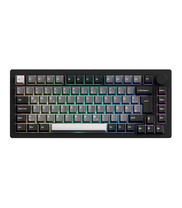Akko MonsGeek M1 V5 VIA Black & Silver ISO – Premium Gaming Keyboard