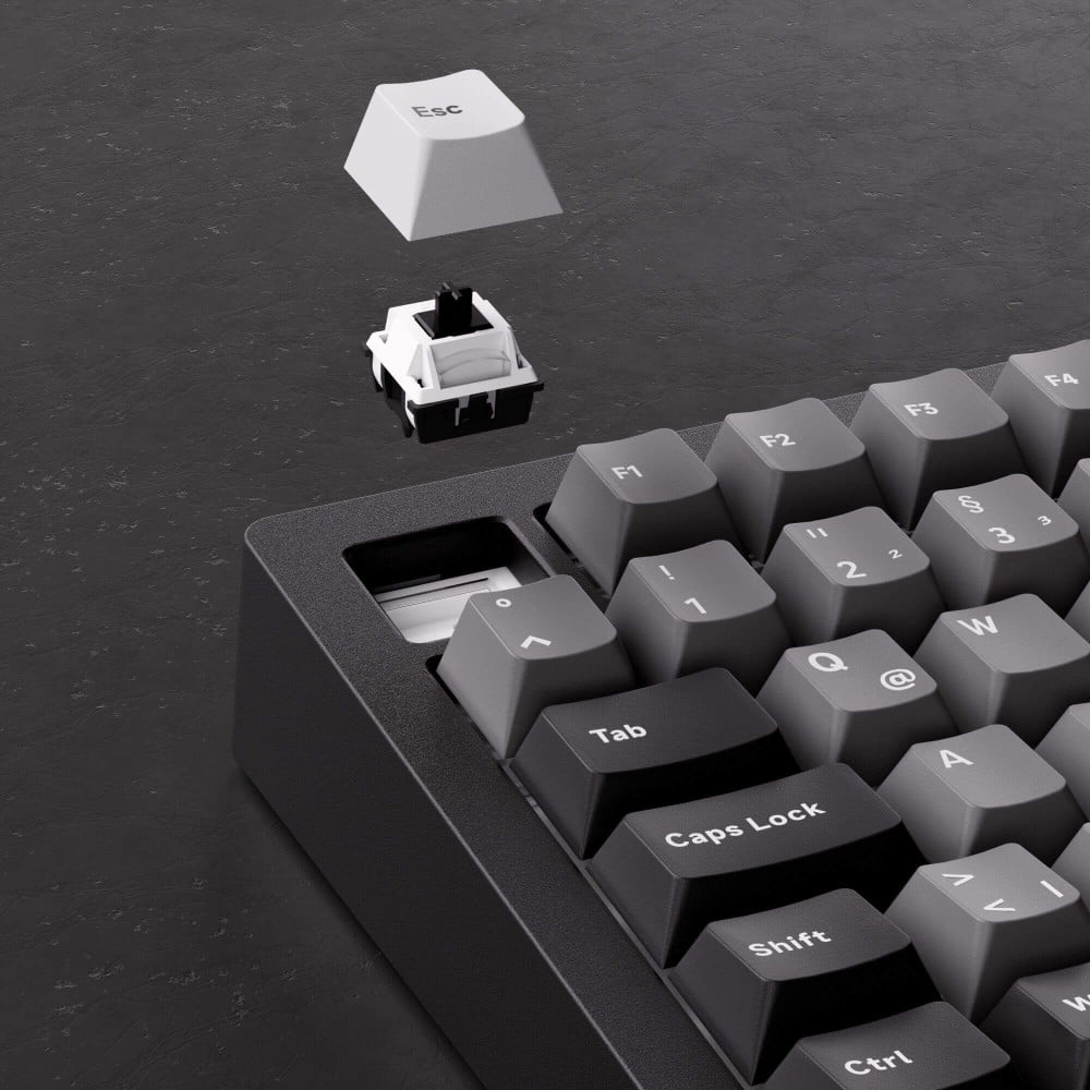 Akko MonsGeek M1 V5 VIA Black & Silver ISO – Premium Gaming Keyboard