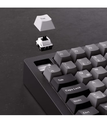 Akko MonsGeek M1 V5 VIA Black & Silver ISO – Premium Gaming Keyboard