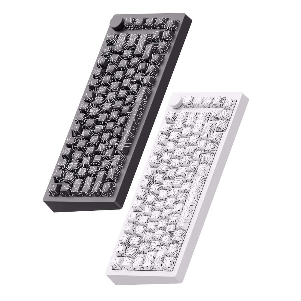 Akko MonsGeek M1 V5 Contour Lines ANSI – Clavier de jeu haut de gamme