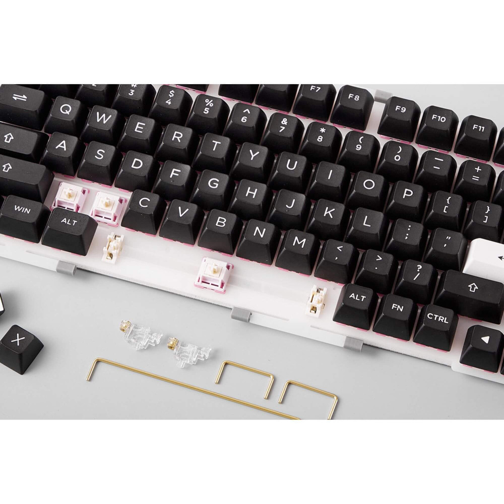 Akko MonsGeek M1 V5 VIA Black & Silver ISO – Premium Gaming Tastatur