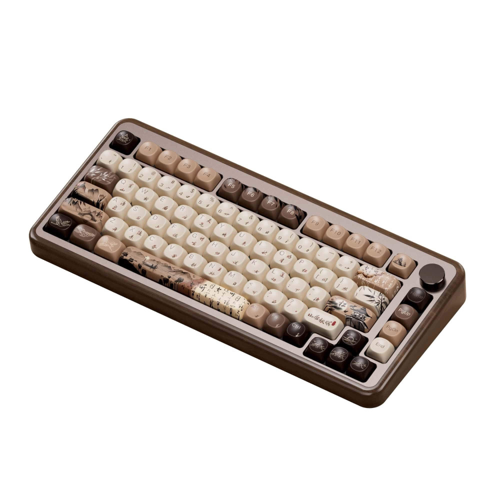 Akko MU02 Mechanische Holztastatur – Eleganz trifft Technologie