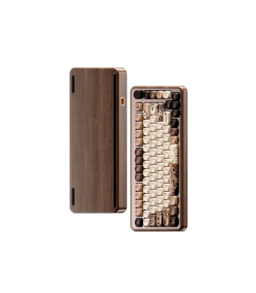 Akko MU02 Mechanische Holztastatur – Eleganz trifft Technologie