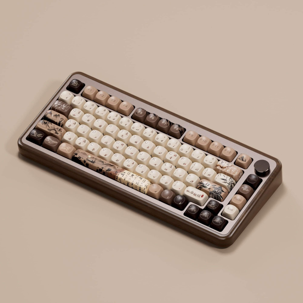 Akko MU02 Mechanische Holztastatur – Eleganz trifft Technologie
