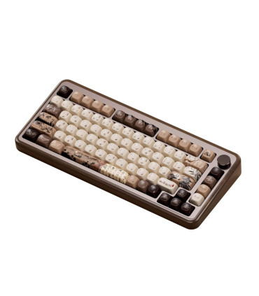 Akko MU02 Mechanische Holztastatur – Eleganz trifft Technologie