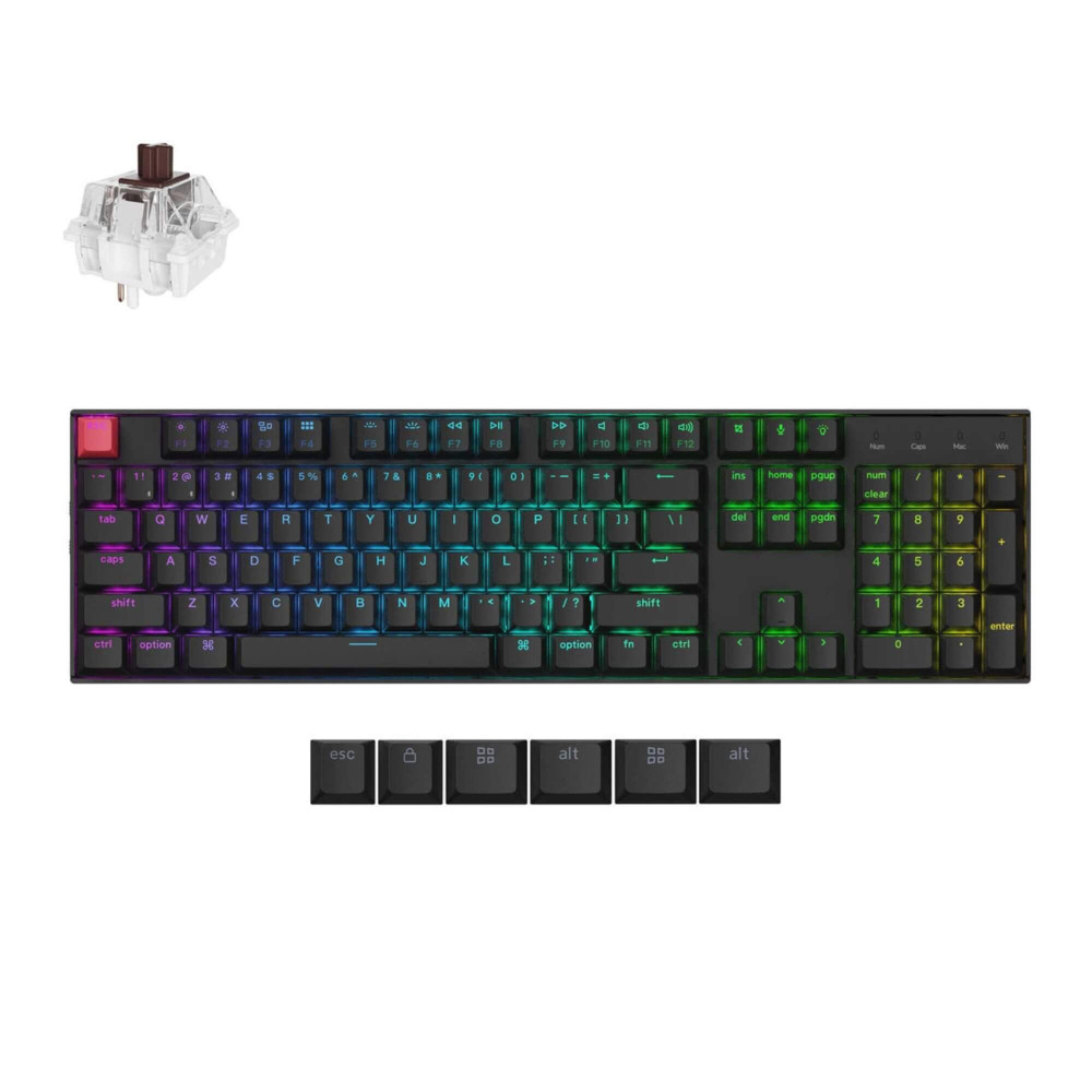 Keychron K10 QMK (Version 2) Brown Switch RGB (ANSI)