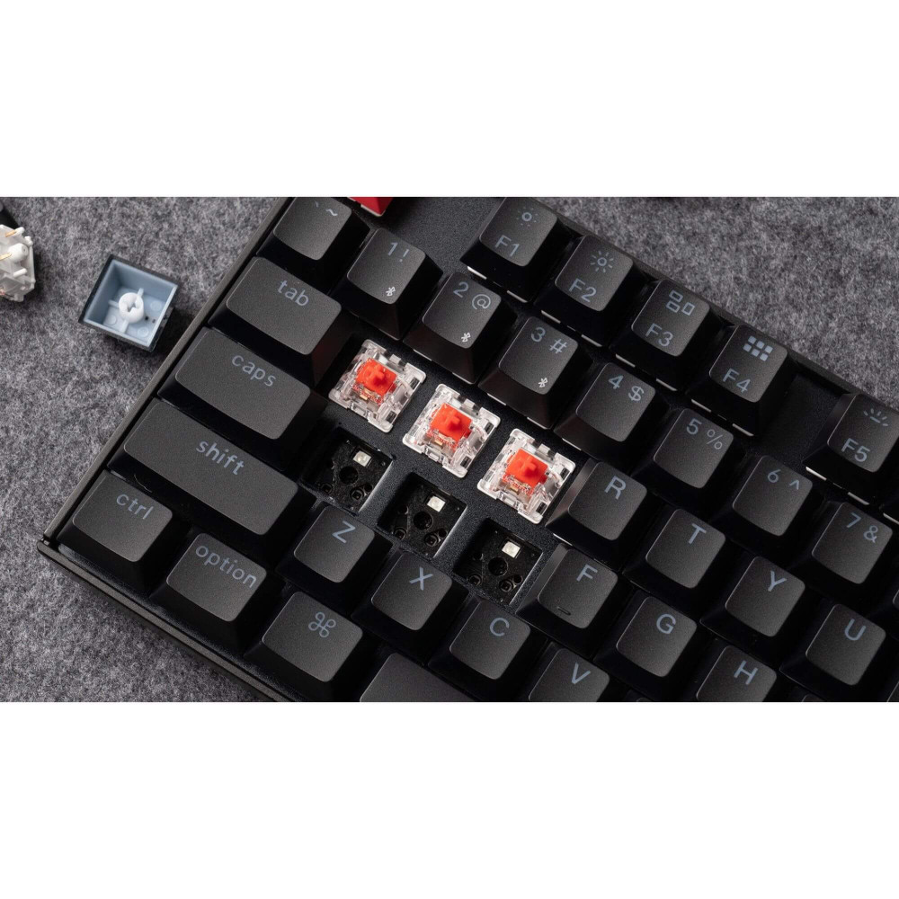 Keychron K8 V2 – Clavier sans fil et remplaçable à chaud avec RGB et QMK