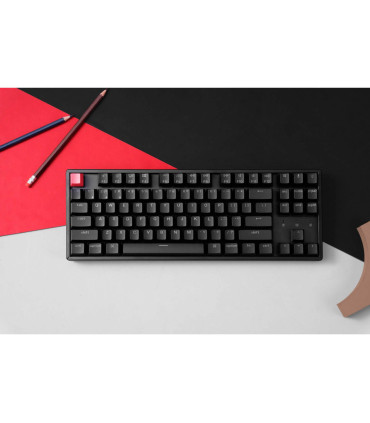 Keychron K8 V2 – Clavier sans fil et remplaçable à chaud avec RGB et QMK