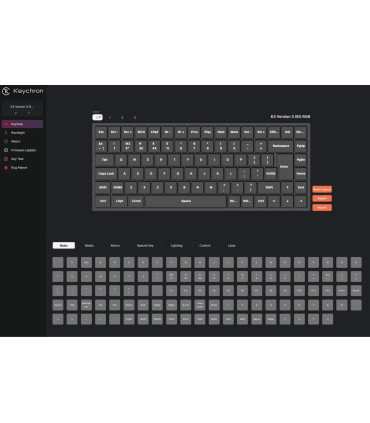 Keychron K3 QMK (Version 3) – Clavier mécanique ultra-mince avec QMK et RGB