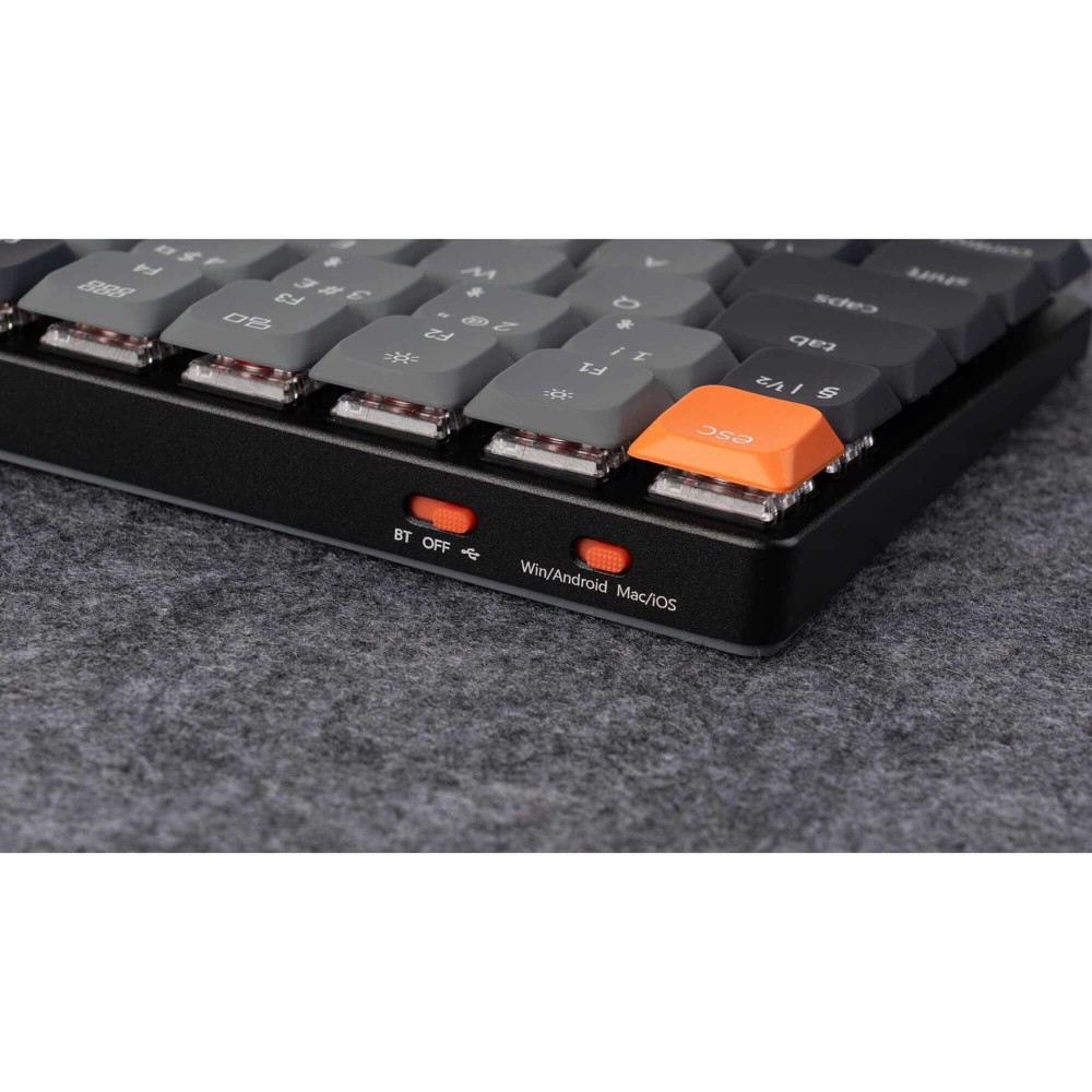 Keychron K3 QMK (Version 3) – Clavier mécanique ultra-mince avec QMK et RGB