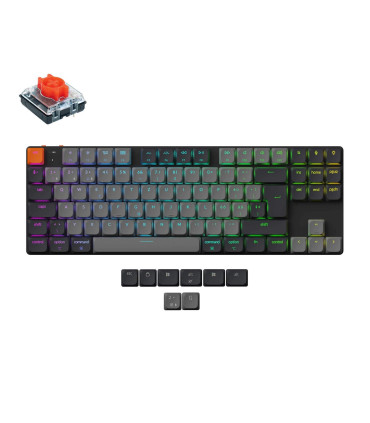Keychron K1 QMK (version 6) – Clavier mécanique ultra-mince pour Mac