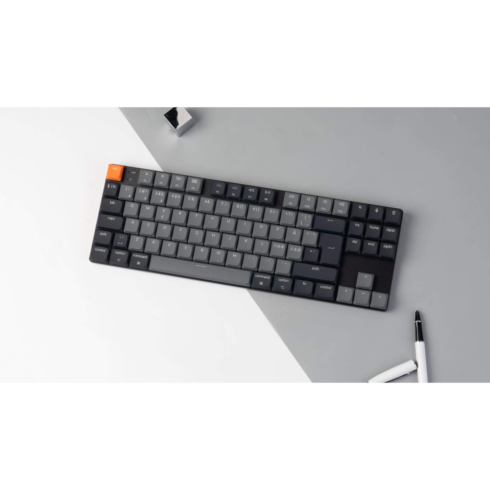 Keychron K1 QMK (version 6) – Clavier mécanique ultra-mince pour Mac