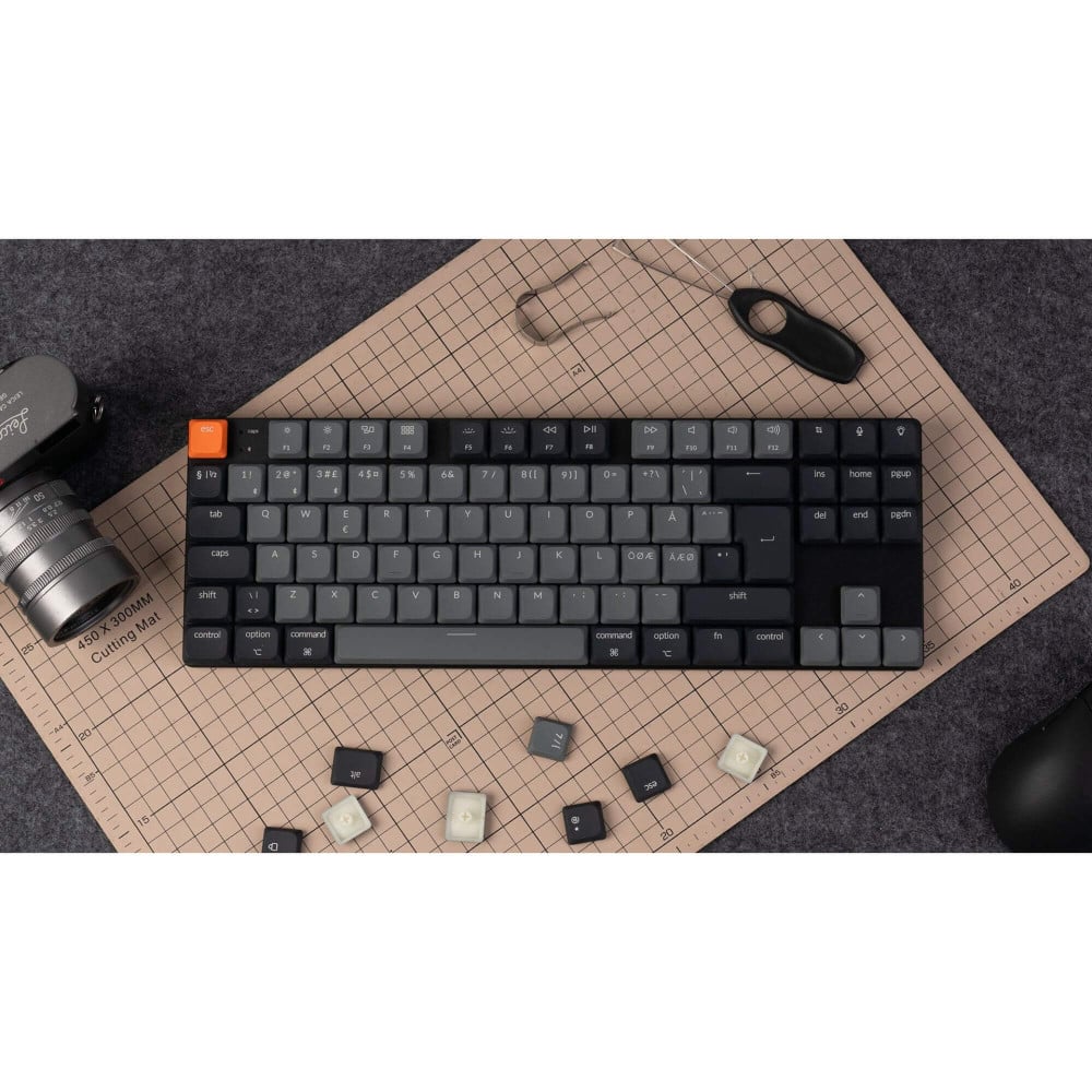 Keychron K1 QMK (Version 6) – Ultraflache Mechanische Tastatur für Mac