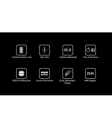 Keychron B6 Pro ISO-CH – Wireless-Tastatur mit 1200h Akku & Launcher App