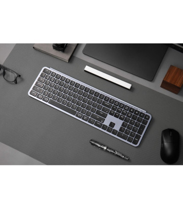 Keychron B6 Pro ISO-CH – Wireless-Tastatur mit 1200h Akku & Launcher App