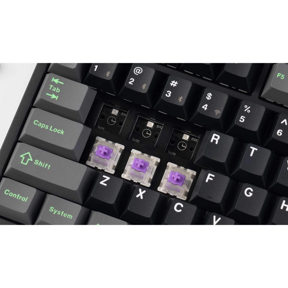 Keychron Lemokey P1 HE – Clavier de jeu à 81 touches avec commutateurs à effet Hall