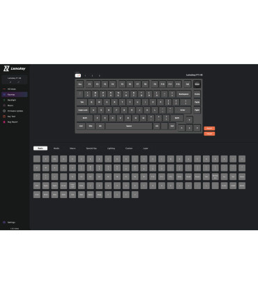 Keychron Lemokey P1 HE – 81-Tasten Gaming Keyboard mit Hall Switches