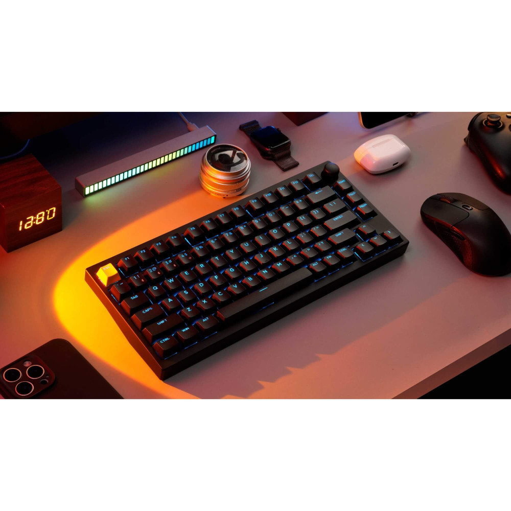 Keychron Lemokey P1 HE – Clavier de jeu à 81 touches avec commutateurs à effet Hall