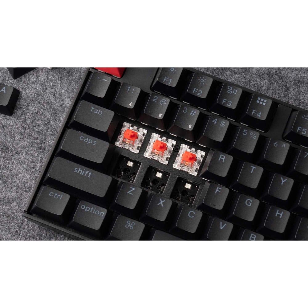 Keychron K10 V2 – Clavier sans fil et remplaçable à chaud avec RGB et QMK