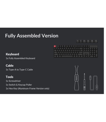 Keychron K10 V2 – Wireless & Hot-Swap Keyboard with RGB & QMK