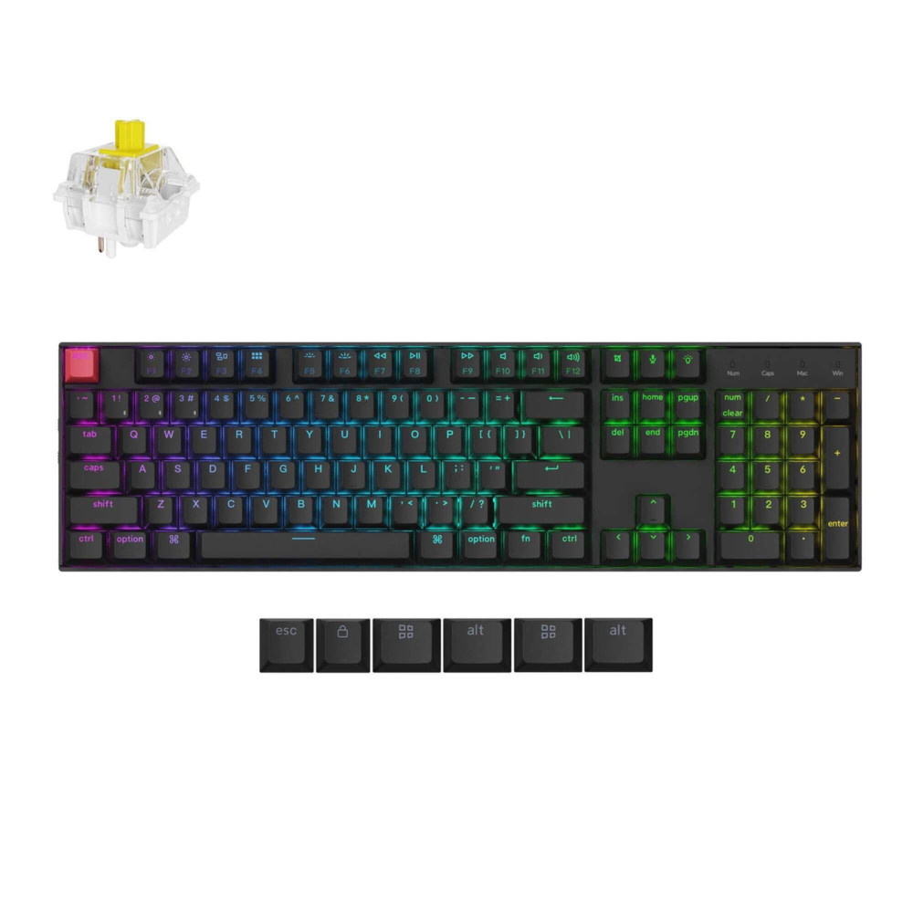 Keychron K10 QMK (Version 2) Banana Switch RGB (ANSI)