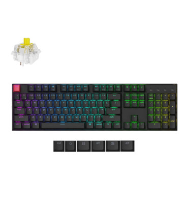 Keychron K10 V2 – Wireless & Hot-Swap Keyboard with RGB & QMK