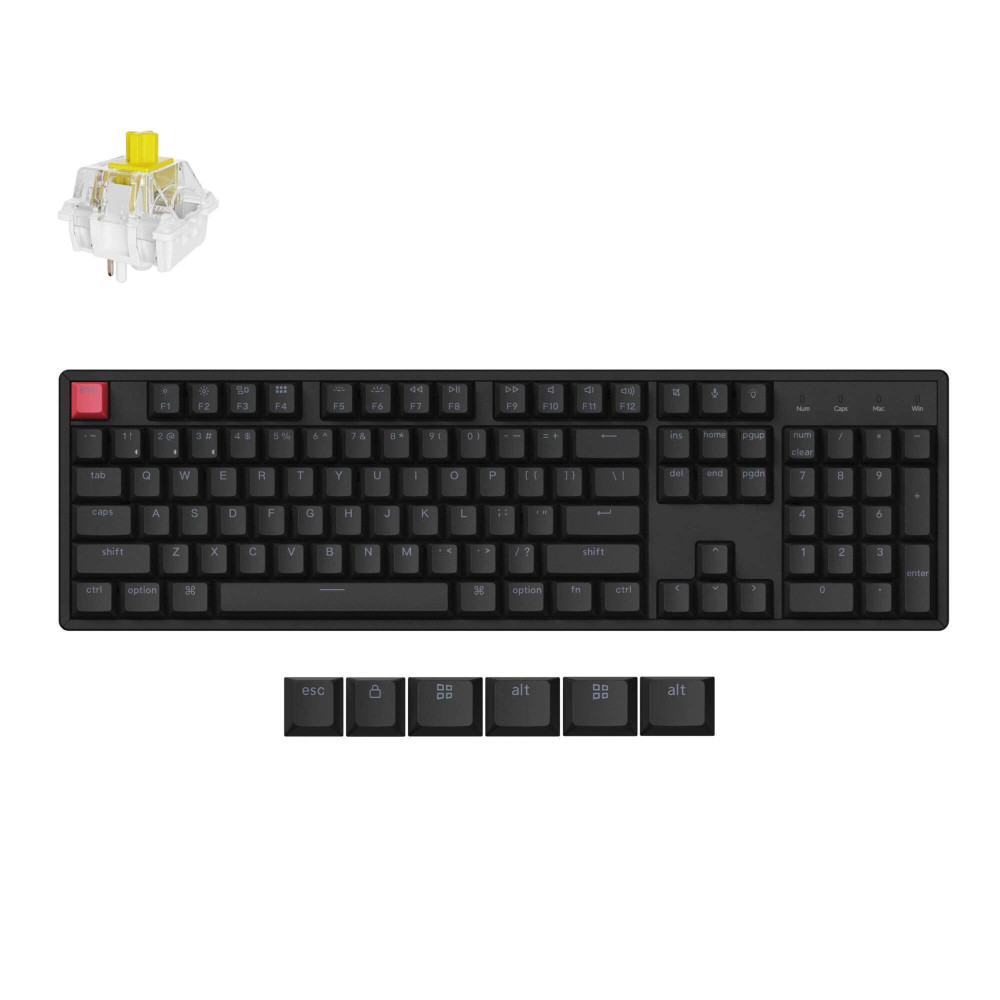Keychron K10 V2 – Kabellose & Hot-Swap Tastatur mit RGB & QMK