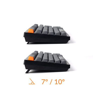 Keychron K4 Max ANSI – Clavier sans fil QMK compact avec pavé numérique