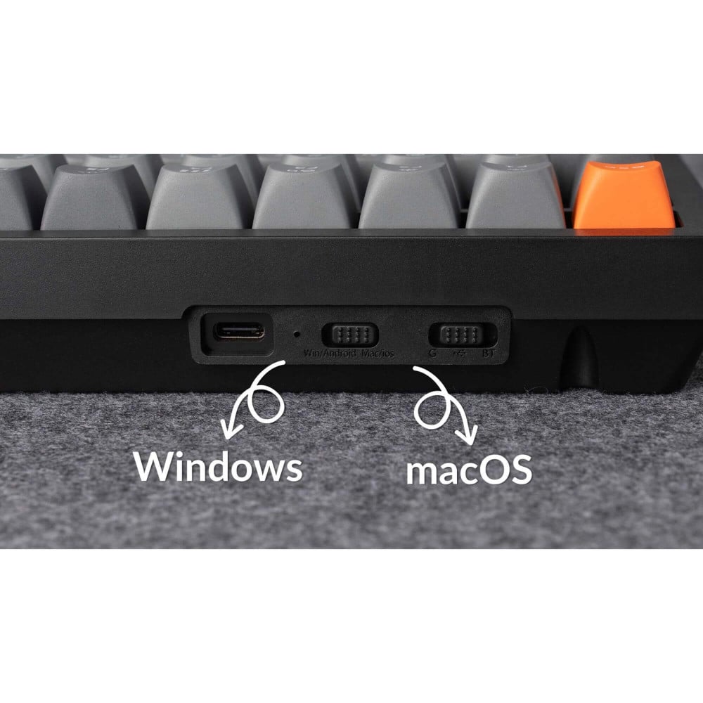 Keychron K4 Max ANSI – Clavier sans fil QMK compact avec pavé numérique