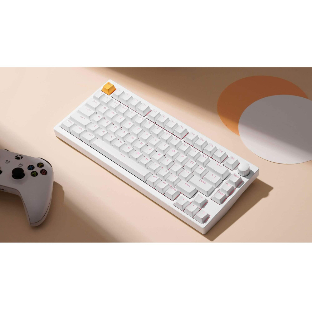 Keychron Lemokey P1 HE – Clavier de jeu à 81 touches avec commutateurs à effet Hall