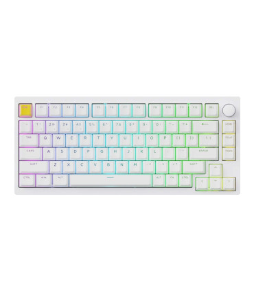 Keychron Lemokey P1 HE – Clavier de jeu à 81 touches avec commutateurs à effet Hall