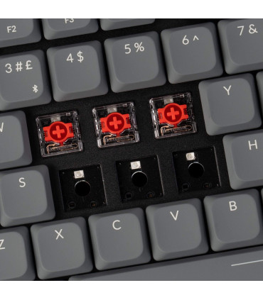 Keychron K5 QMK V2 ISO-CH – Clavier mécanique plat avec VIA/QMK