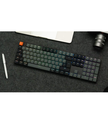Keychron K5 QMK V2 ISO-CH – Clavier mécanique plat avec VIA/QMK
