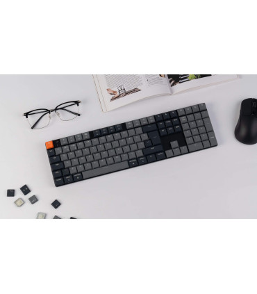 Keychron K5 QMK V2 ISO-CH – Clavier mécanique plat avec VIA/QMK