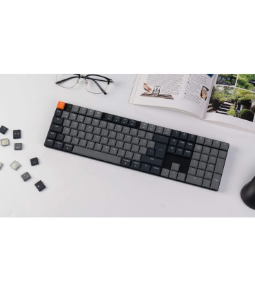 Keychron K5 QMK V2 ISO-CH – Clavier mécanique plat avec VIA/QMK