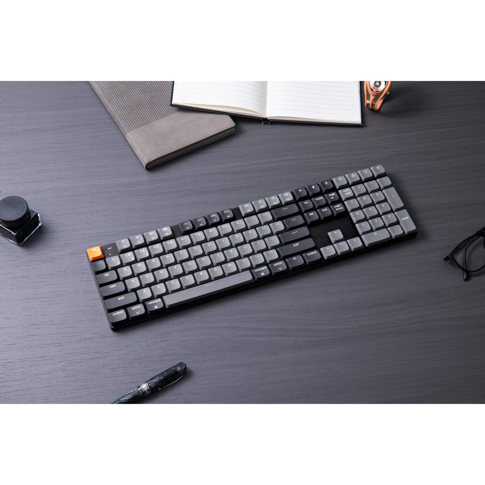 Keychron K5 QMK V2 ISO-CH – Clavier mécanique plat avec VIA/QMK