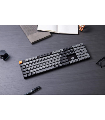 Keychron K5 QMK V2 ISO-CH – Flache mechanische Tastatur mit VIA/QMK