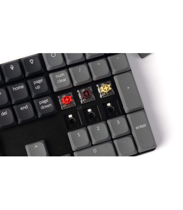 Keychron K5 QMK V2 ISO-CH – Clavier mécanique plat avec VIA/QMK